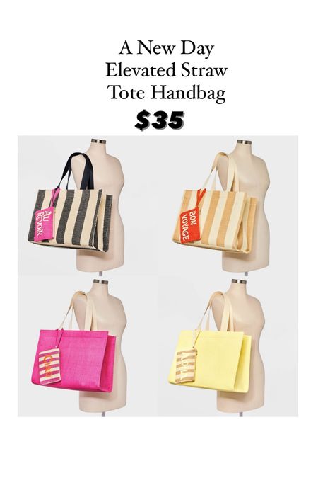 Straw tote handbag 

#LTKsalealert #LTKfindsunder50 #LTKitbag