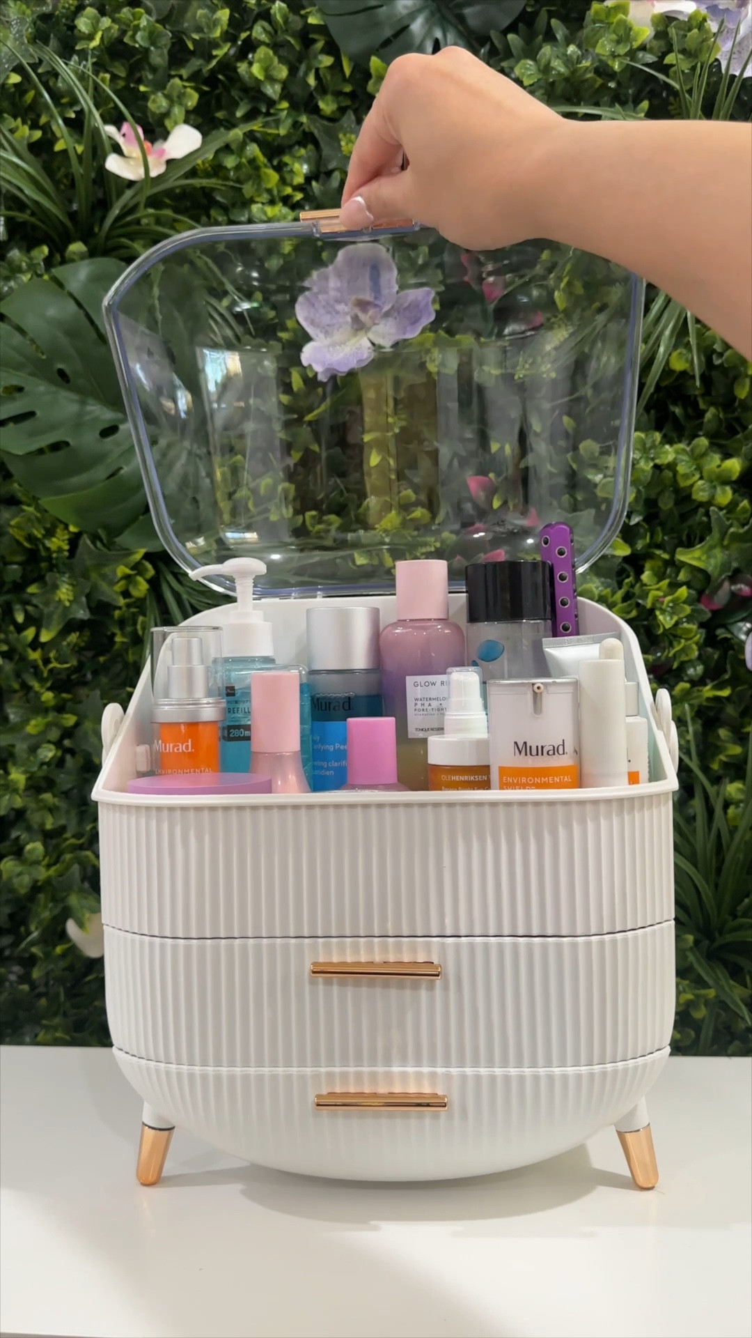 New Skincare Organizer✨ Seriously in love with how it turned out. Now I can see all of my products. This is my skincare I use for the daytime.

#LTKxSephora #LTKbeauty