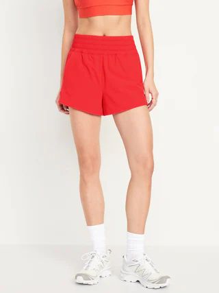 Extra High-Waisted Run Shorts -- 3-inch inseam | Old Navy (US)