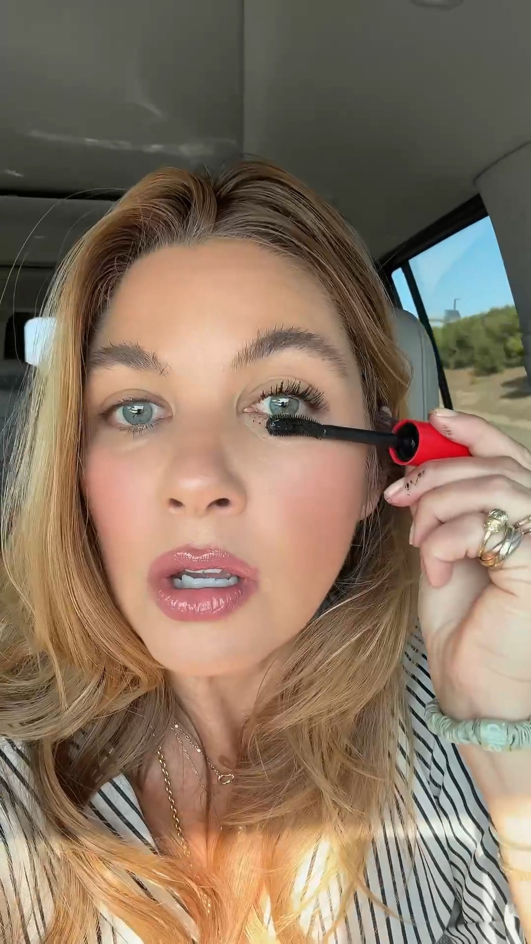 Mascara while in motion is my kind of living on the edge. This formula adds intense volume and length and it doesn’t budge! Lately, I’ve just been applying to my upper lashes and love the effect. 👁️ ⚡️

#LTKBeauty #LTKVideo #LTKFindsUnder50