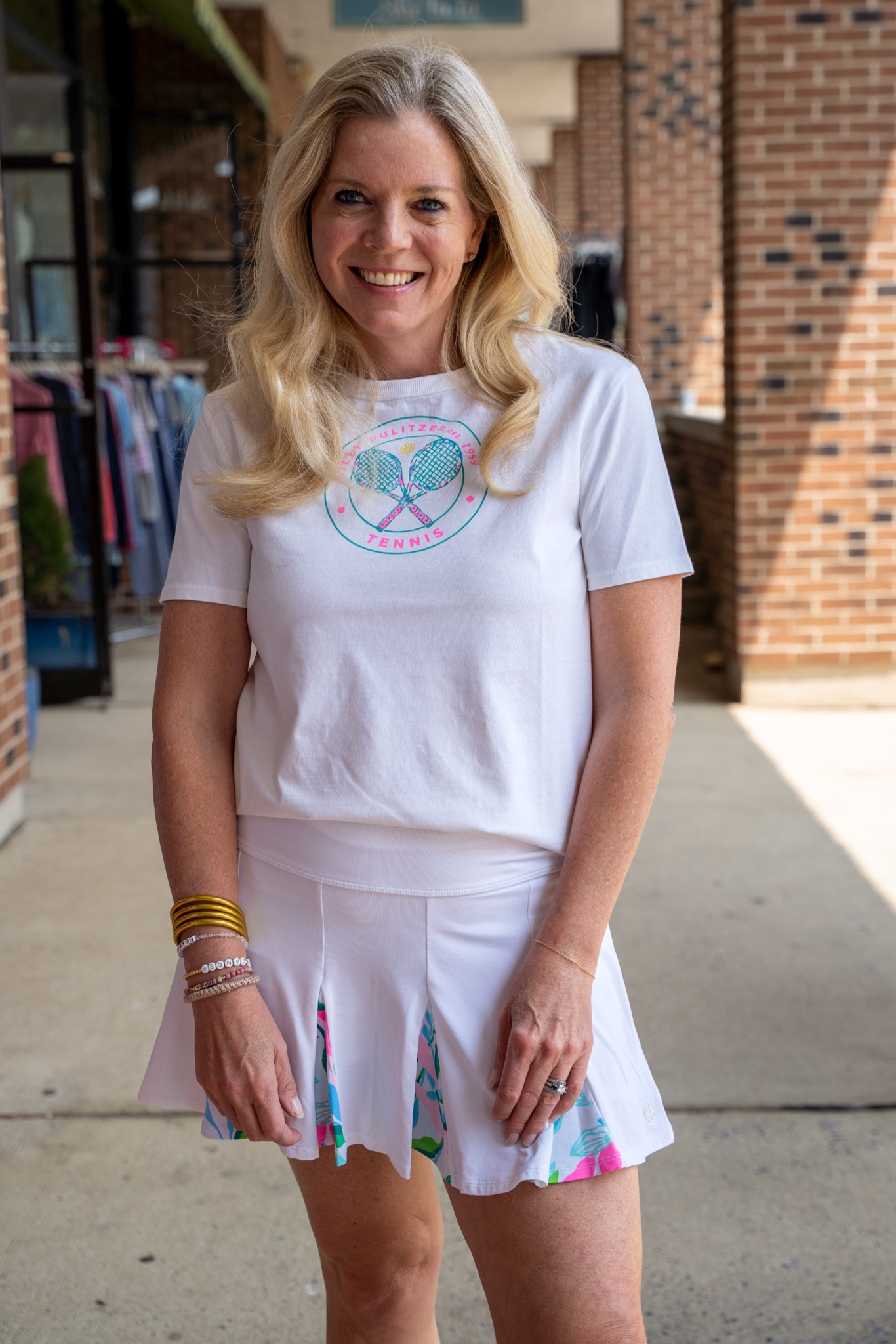 Ready for tennis AND Pickleball! I love this outfit when I have to wear whites on the court. Bonus: the skort has built in sun protection!☀️

#LTKSeasonal #LTKFind #LTKGiftGuide