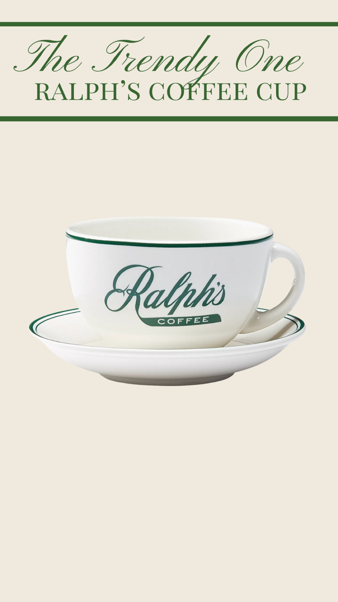 Trendy One Gift Idea: Ralph’s Coffee Saucer Set🌲

Trendy gift
Gift for sister
Gift for friend
Gift for daughter
Ralph’s Coffee Saucer Set

#LTKGiftGuide #LTKCyberWeek #LTKHoliday