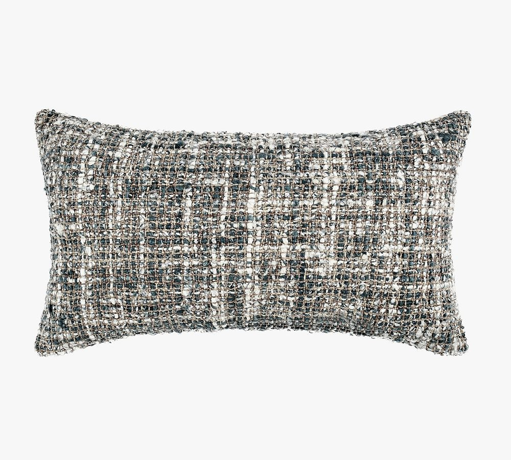 Torya Textured Lumbar Throw Pillow | Pottery Barn (US)