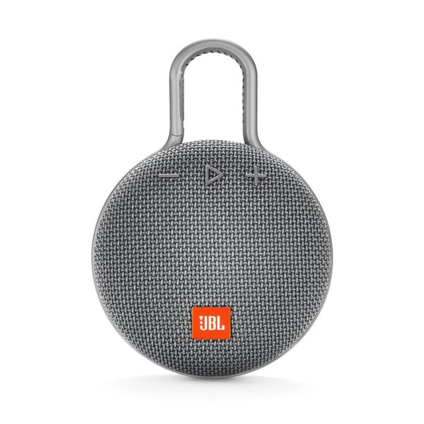 JBL Clip 3 Portable Bluetooth Speaker with Carabiner - Gray - Walmart.com | Walmart (US)