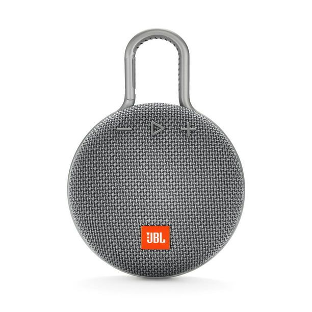 JBL Clip 3 Portable Bluetooth Speaker with Carabiner - Gray - Walmart.com | Walmart (US)