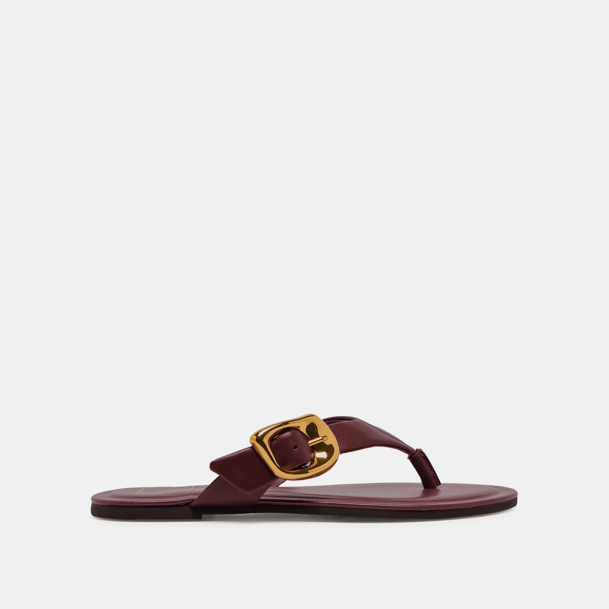 Rossa Sandals Burgundy Leather | DolceVita.com
