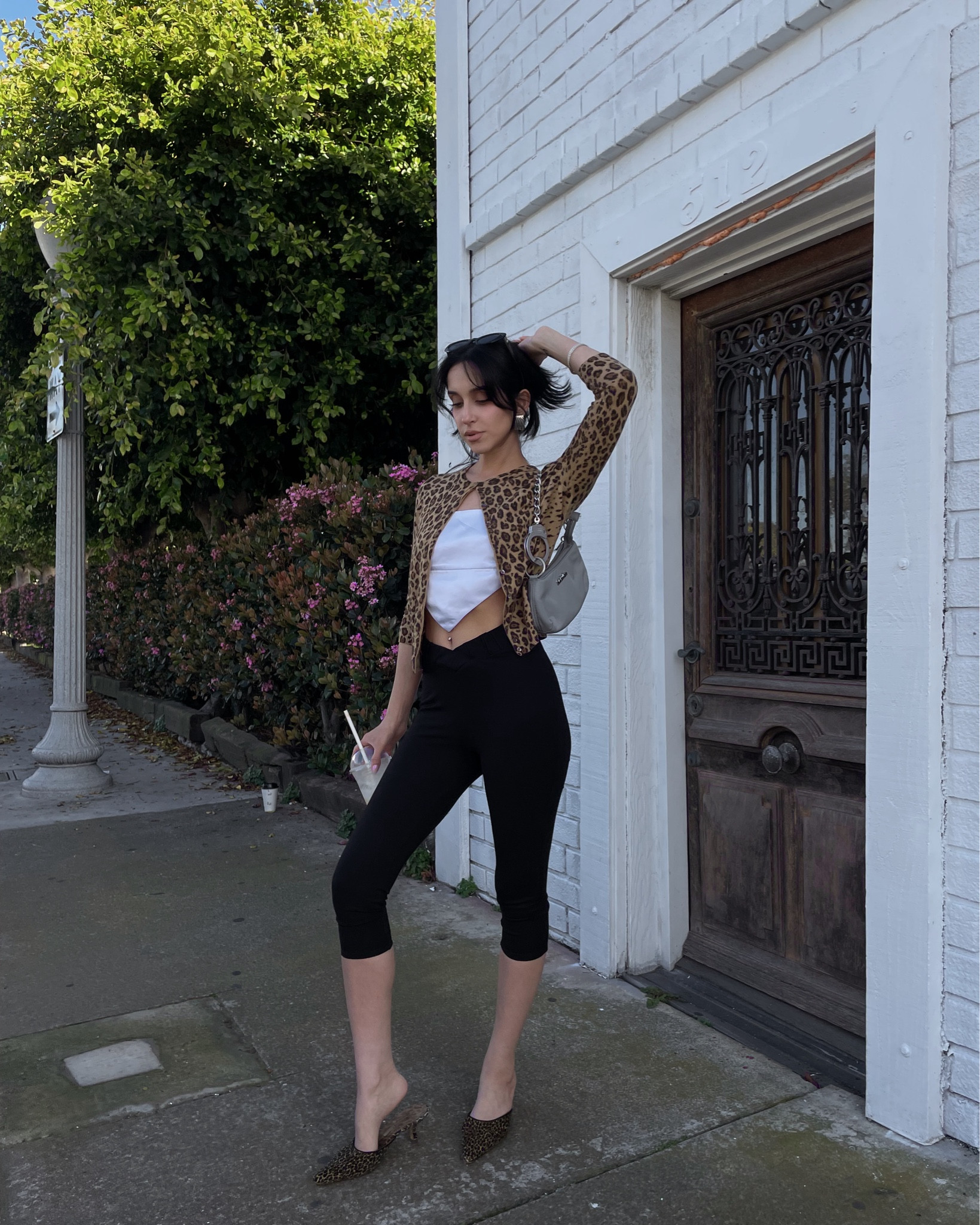 cardigan is secondhand jcrew. top and leggings are old revolve. shoes are vintage manolos and bag is heavn (no longer available) linked similar!🐆🤍

#LTKshoecrush #LTKSeasonal #LTKSpringSale