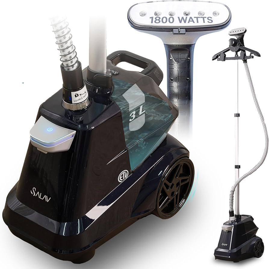 SALAV Heavy Duty Commercial Full-Size Garment Steamer with Foot Pedals and Extra Large 3L (101.5 ... | Amazon (US)