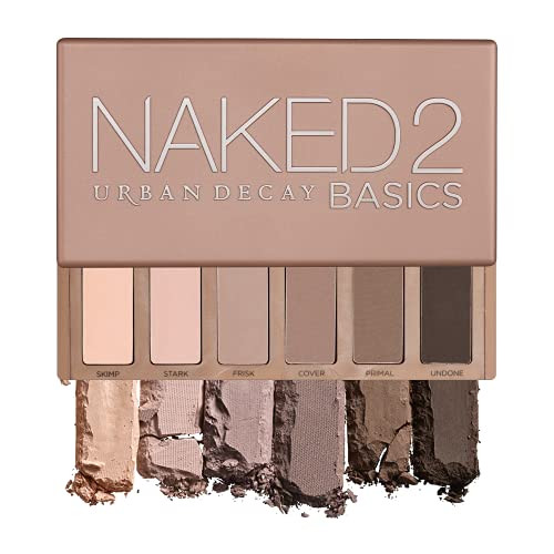 URBAN DECAY Naked 2 Basics Mini Eyeshadow Palette - 6 Matte Nude Shadows, Multi-Use Powder for Ey... | Amazon (US)