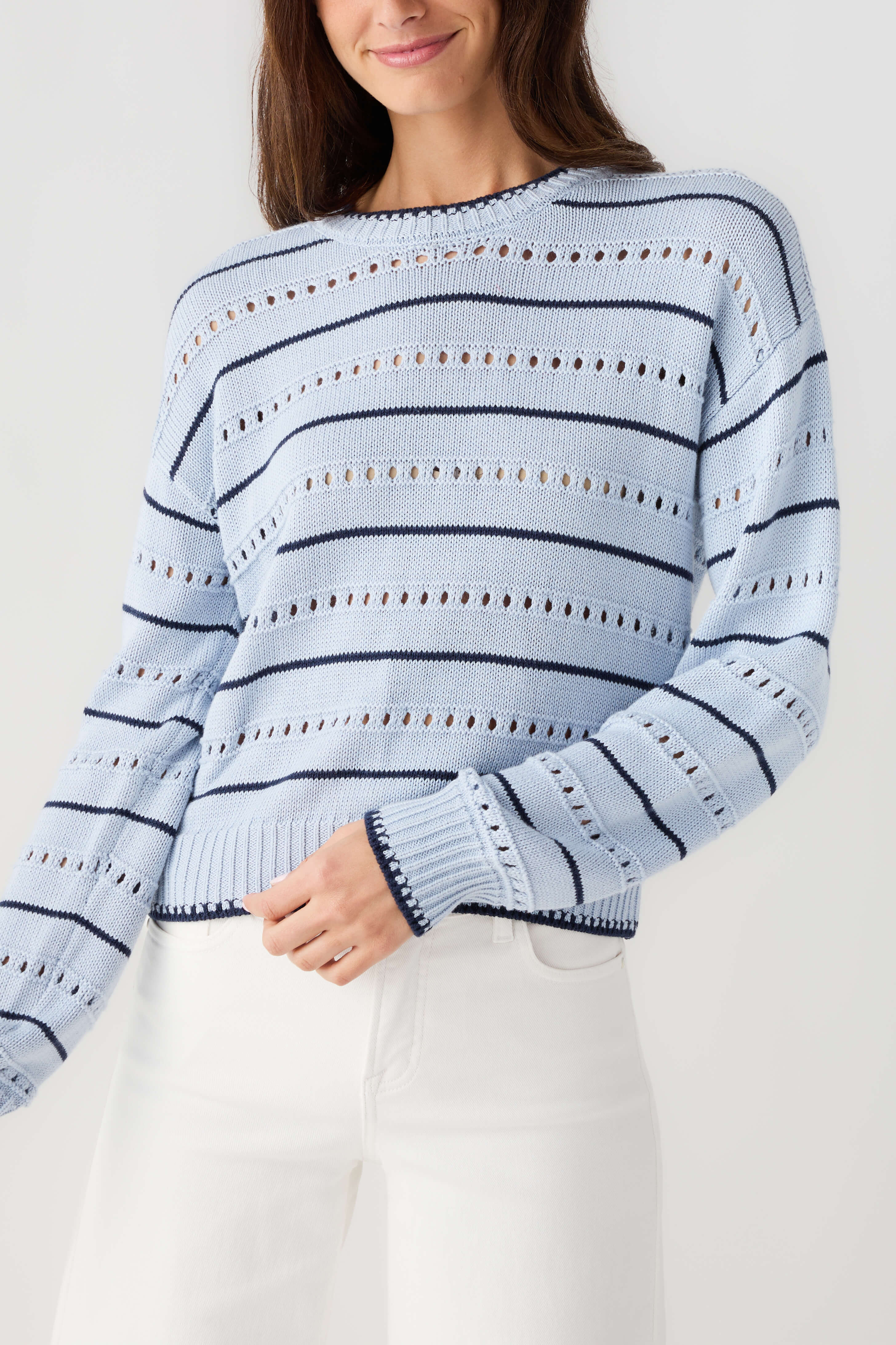 Z Supply Darby Stripe Sweater | Social Threads