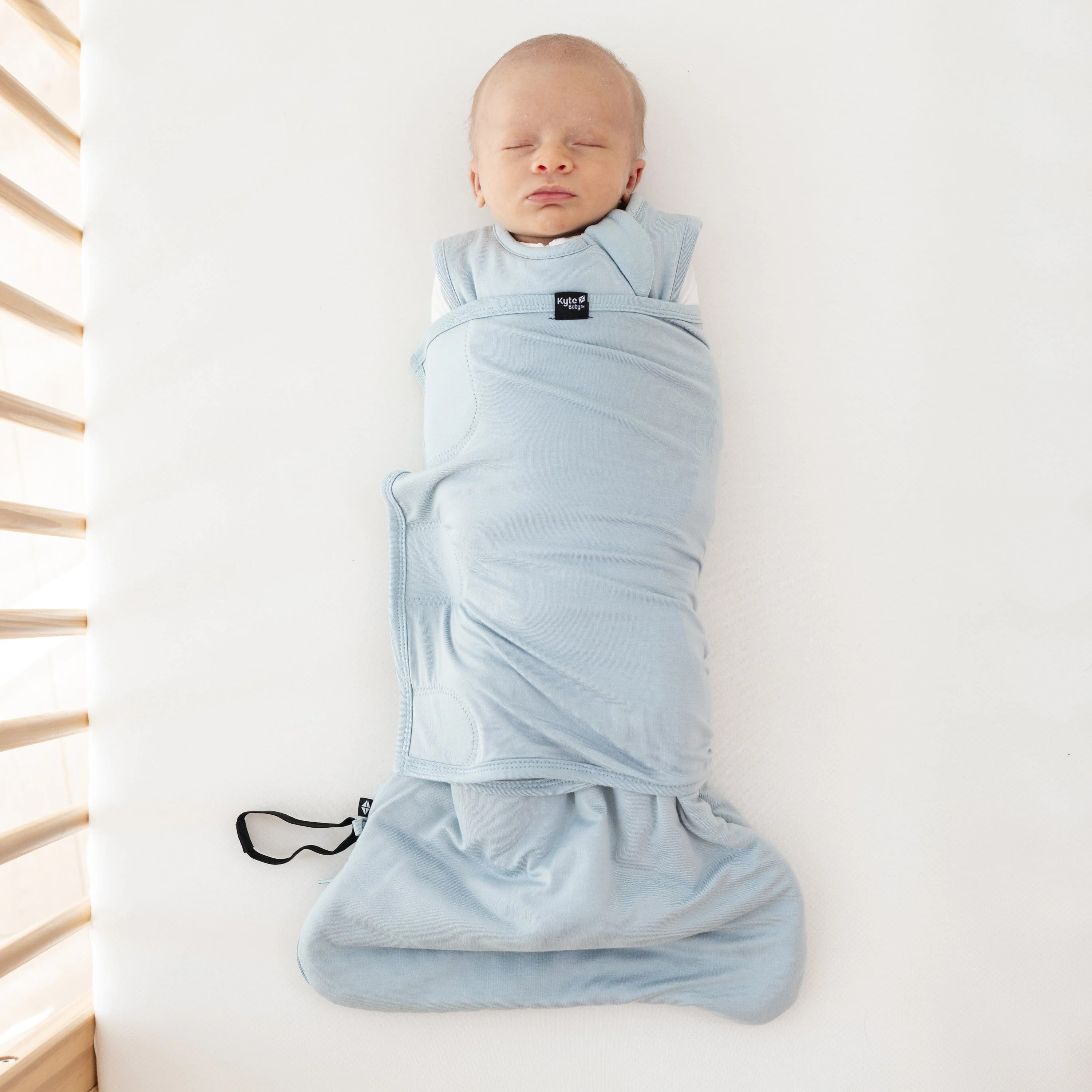 Sleep Bag Swaddler in Fog 1.0 | Kyte Living