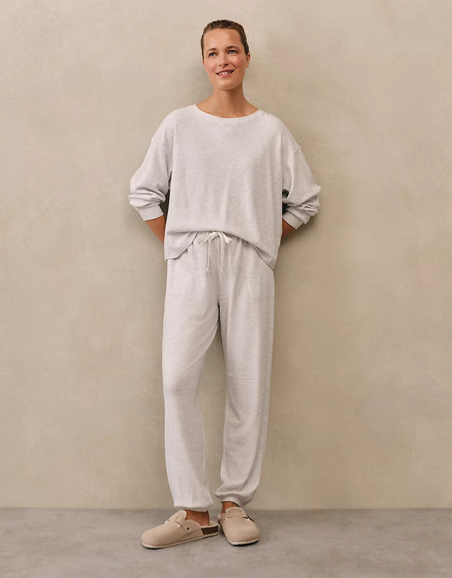 Mini Waffle Lounge Pyjama Set | The White Company UK & ROW