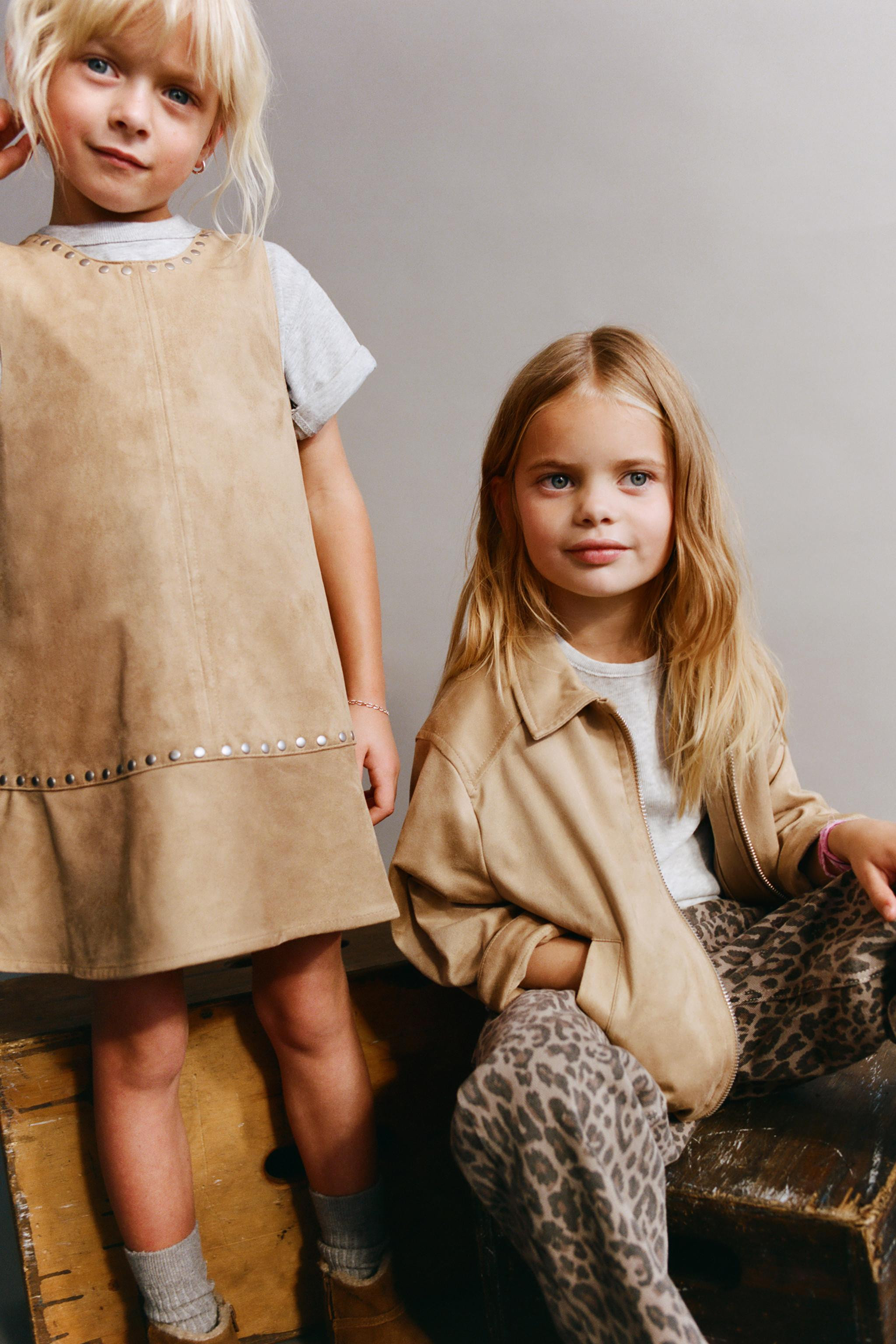 LEATHER BALLET FLATS | Zara US