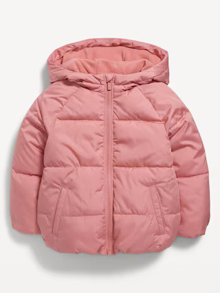 Water-Resistant Hooded Puffer Jacket for Toddler | Old Navy (US)
