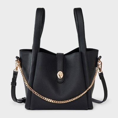 Mini Tote Crossbody Bag - A New Day™ Black | Target