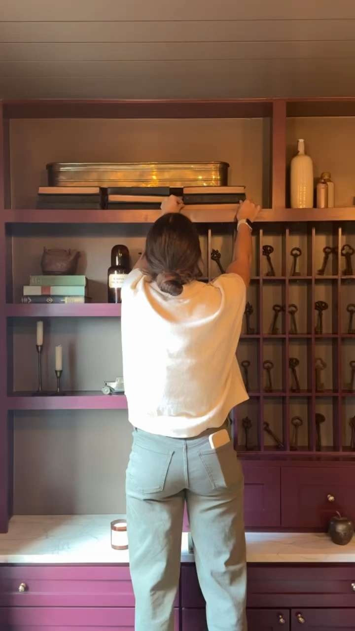 Every day looks a little different in my world as a designer. Some days are spent behind the desk working on construction documents, others I’m running around town sourcing fabrics and furniture. And then there are install days—definitely my favorite.

This video is from a recent install at The Madison Hotel in Dallas, where I was styling a shelf in one of the spaces. With how much my days vary, I always reach for clothes that are comfortable, easy to move in, and still feel put-together.

These jeans have become a go-to—they’re super soft with just enough stretch to keep up with the more hands-on parts of the job. I’ve linked both the jeans and the sweater I wore here. 

 