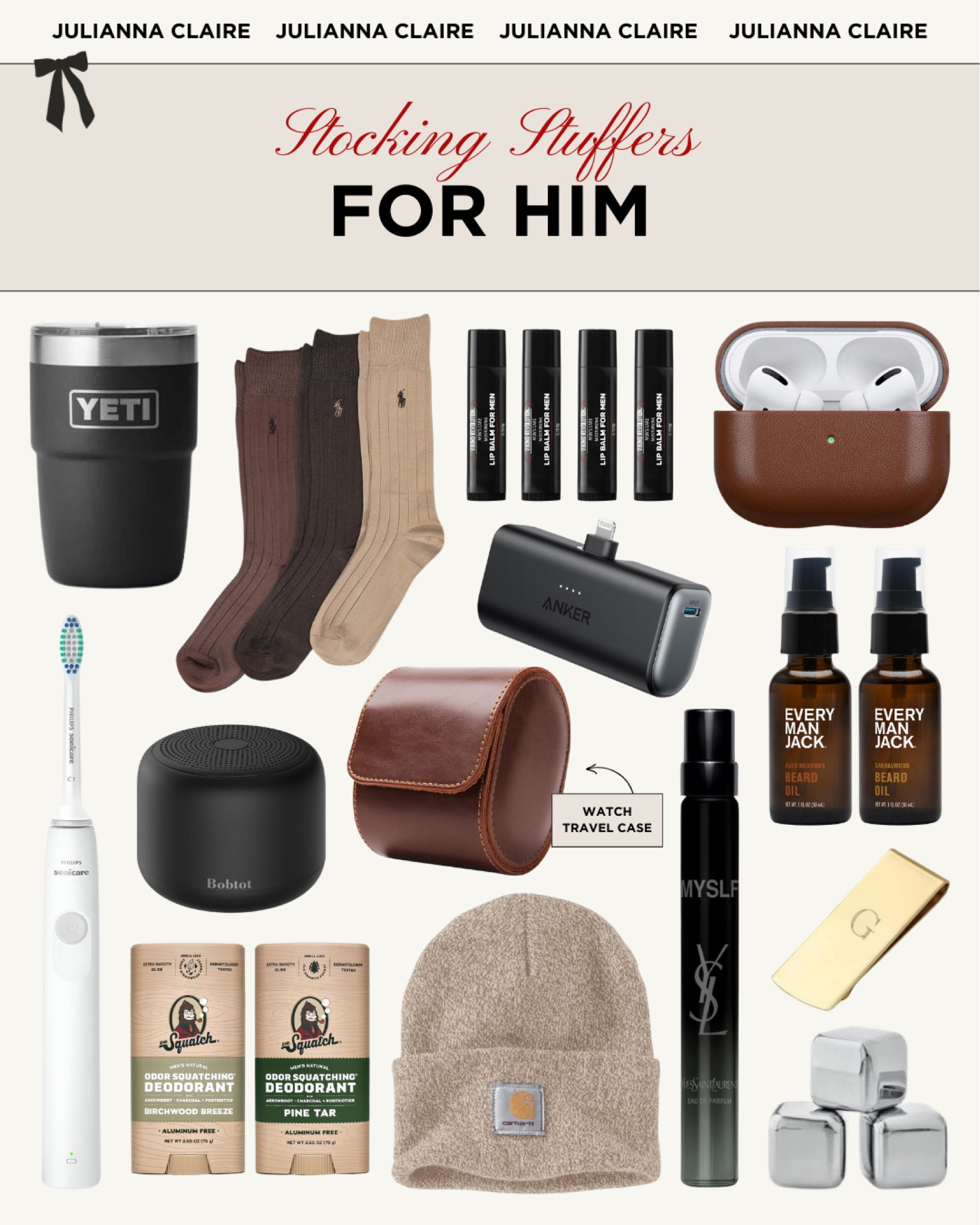 Stocking stuffers for him 🎄

Christmas gift guide // Holiday gifts for him 

#LTKHoliday #LTKGiftGuide #LTKMens