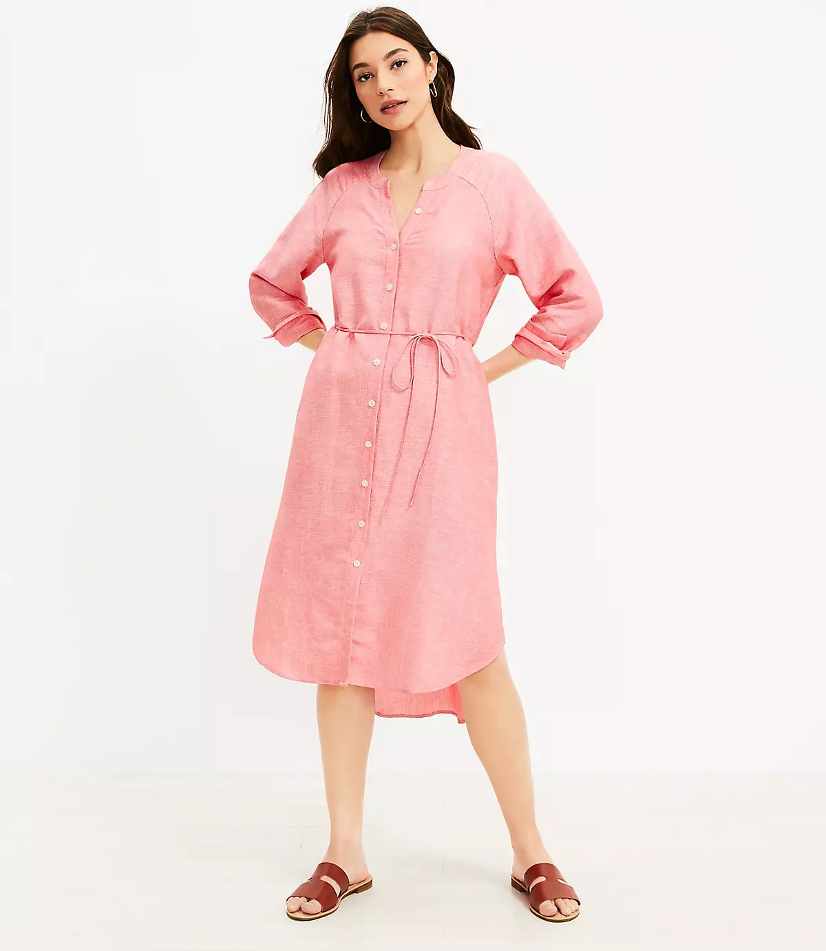 Hi-Lo Shirtdress | LOFT | LOFT
