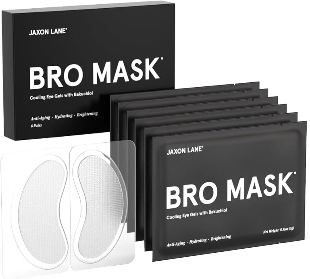 BRO MASK Under Eye Gel Pads: Cooling Eye Patches for Dark Circles and Puffiness | Hydrogel Eye Pa... | Amazon (CA)
