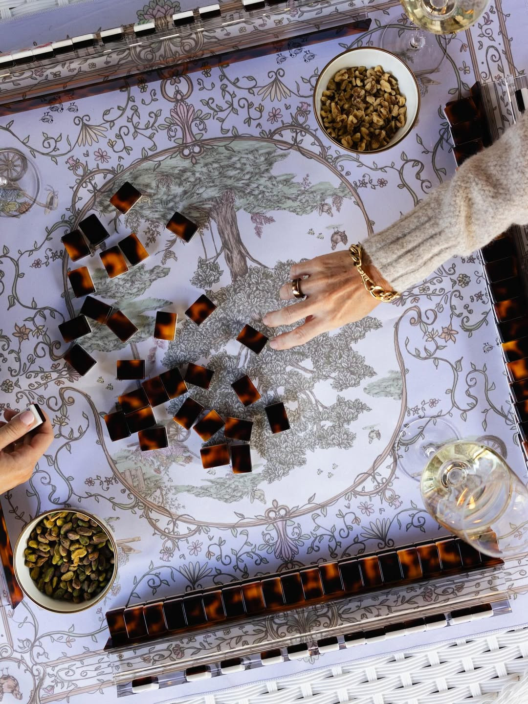 MAHJONG MATS OUT NOW 🏡🍷 

 #LTKHome #LTKStyleTip