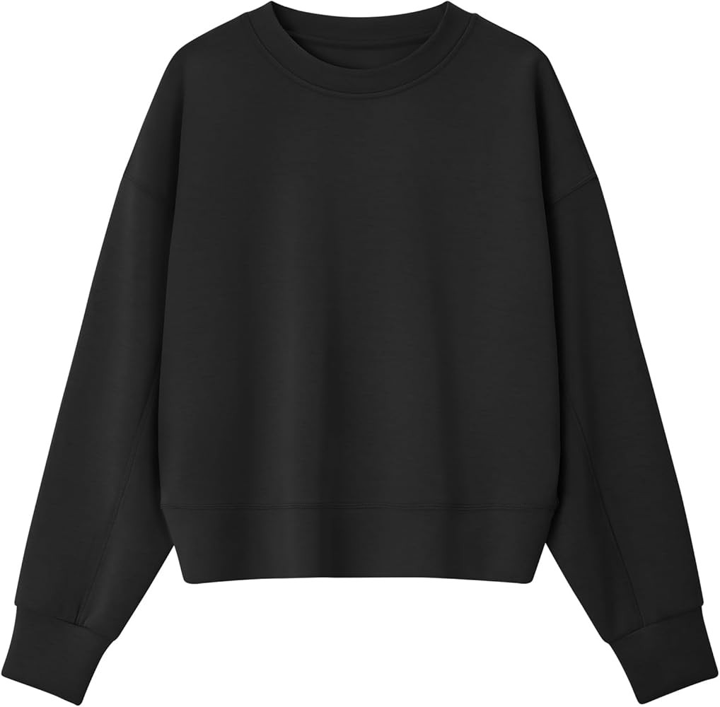G4Free Smoofit Modal Soft Women's Sweatshirts Long Sleeve Crewneck Pullover Loose Fit Casual Tops | Amazon (US)