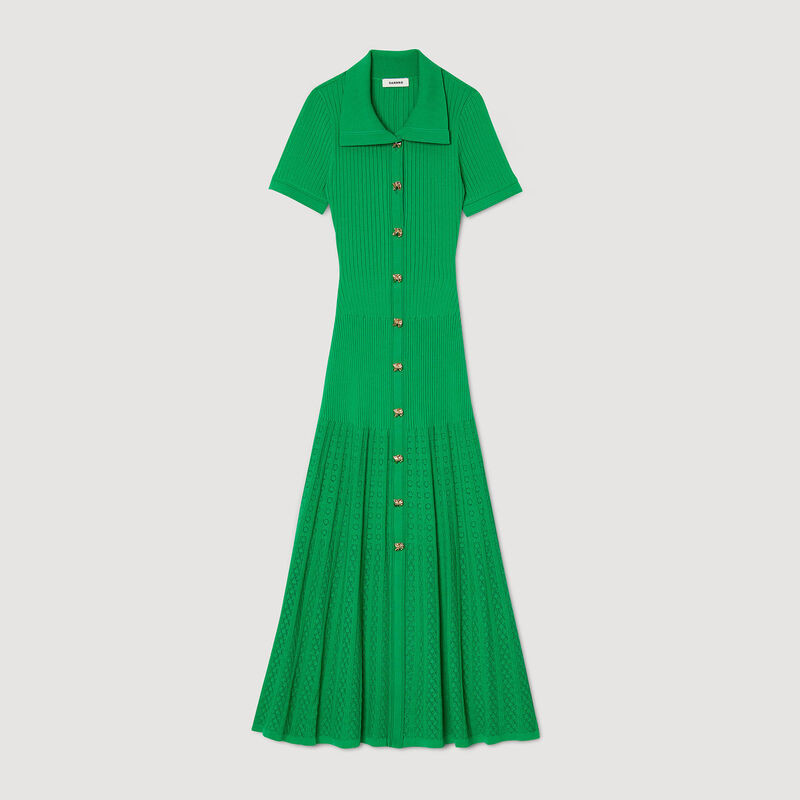 Knit Maxi Dress | Sandro US | Sandro-Paris US