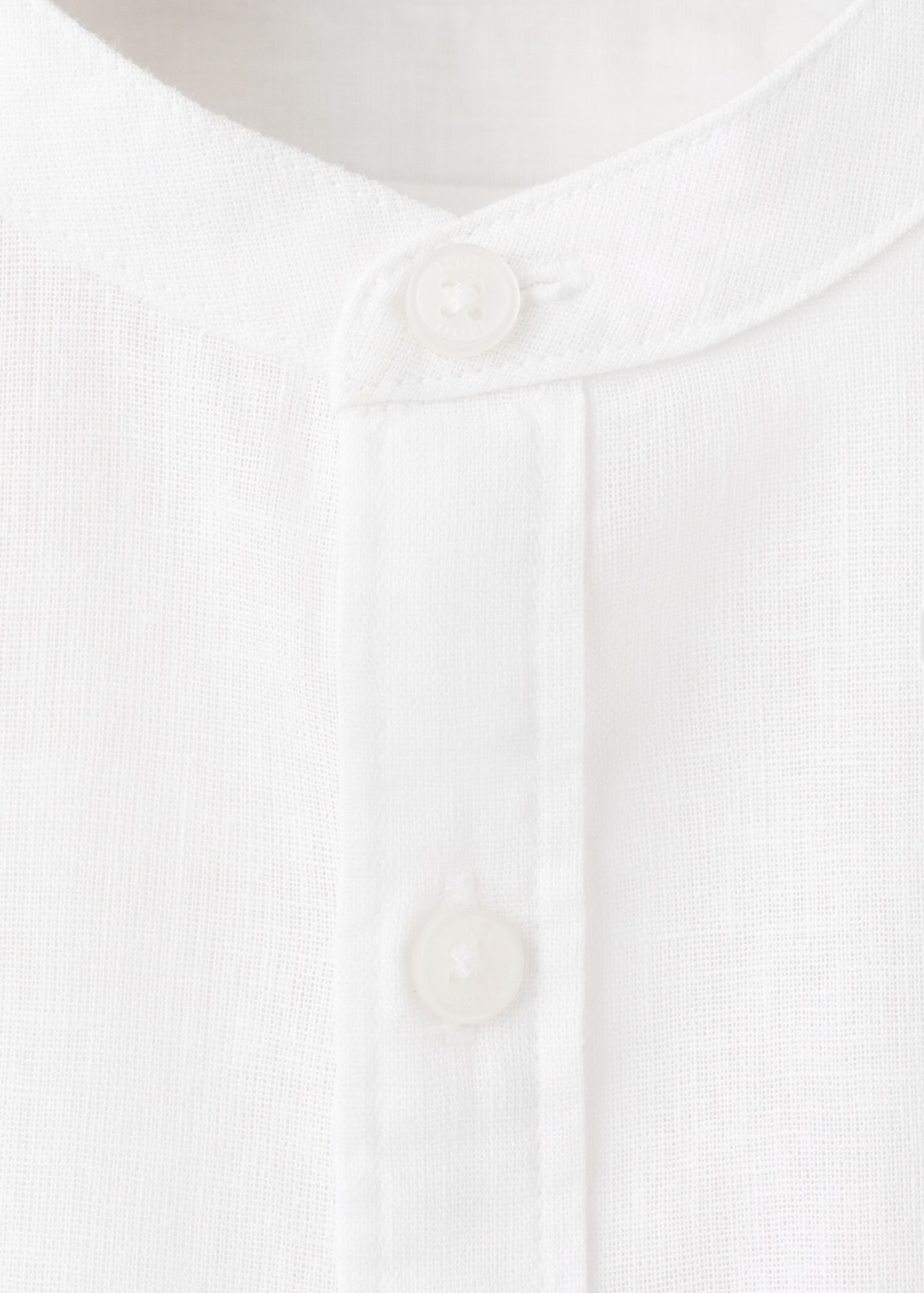 Linen-blend shirt | Mango (US/MX/AU)