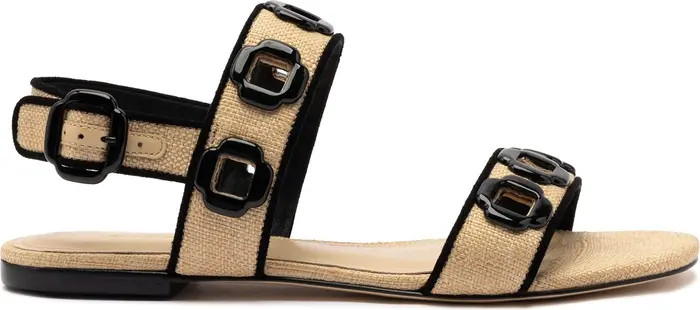 Larroudé Milan Flat Sandal | Nordstrom | Nordstrom