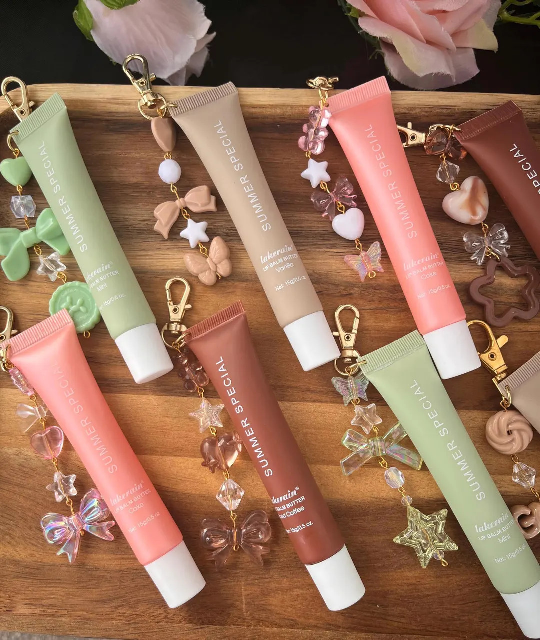 Lipgloss WITH Charms | Party Favors | Girls Women Summer Special Lipgloss | Bridesmaids | Stockin... | Etsy (US)