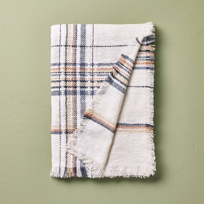 Plaid Woven Throw Blanket - Hearth & Hand™ with Magnolia | Target