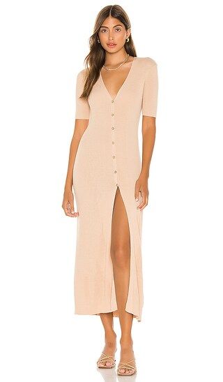 L'Academie Firesuite Duster in Tan from Revolve.com | Revolve Clothing (Global)