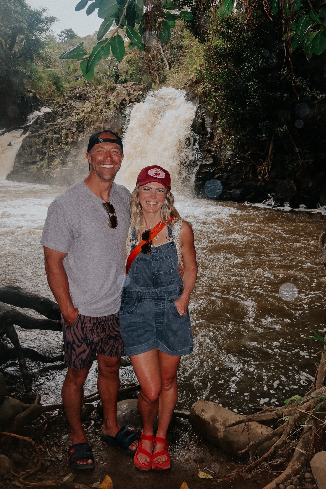 •overalls in small true to size
•swimsuit in small true to size
•Tevas if half size go down
