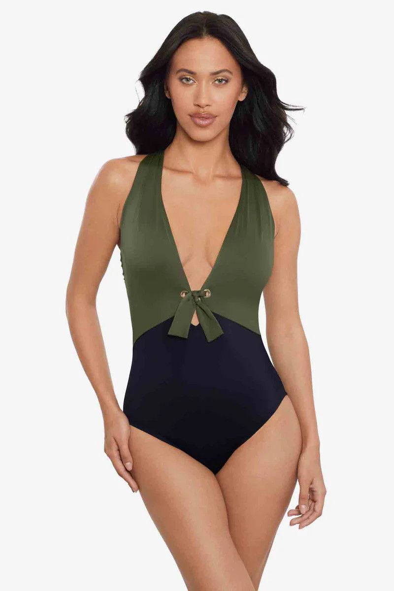 Halle One Piece in Juxtapose | MiracleSuit