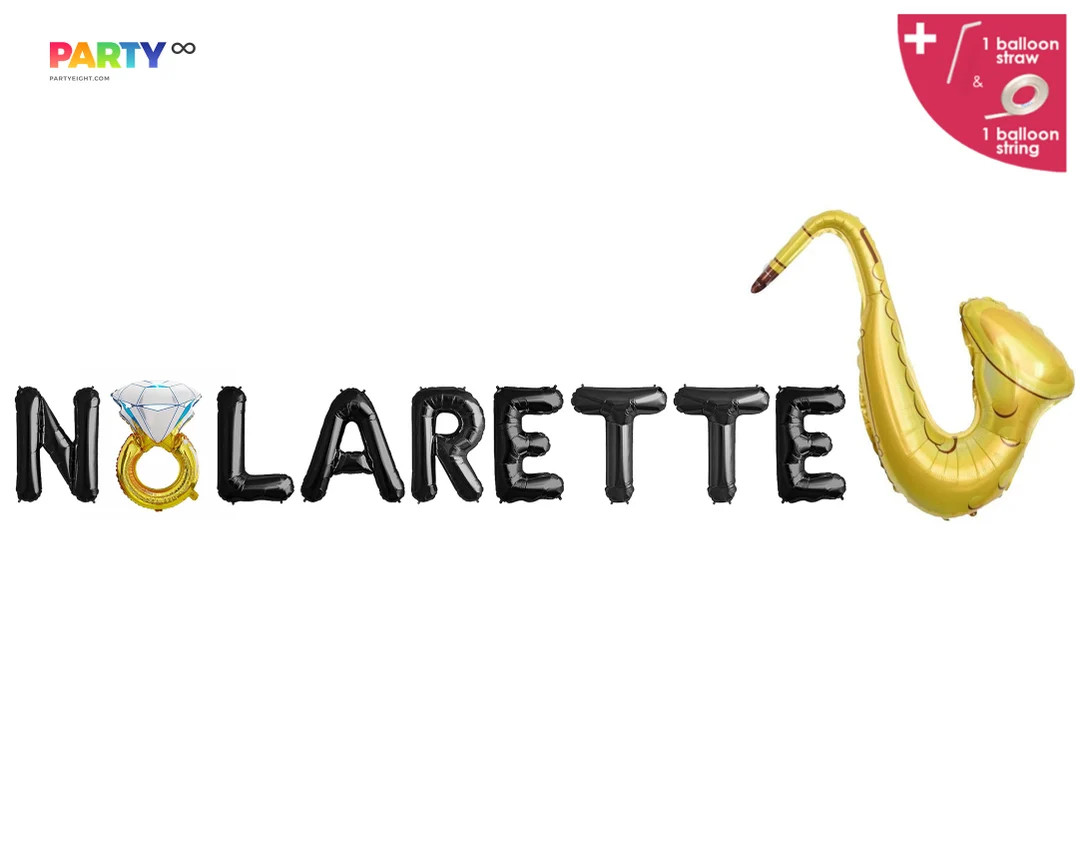 Nolarette Bachelorette Theme Party Banner Mardi Gras Theme - Etsy | Etsy (US)