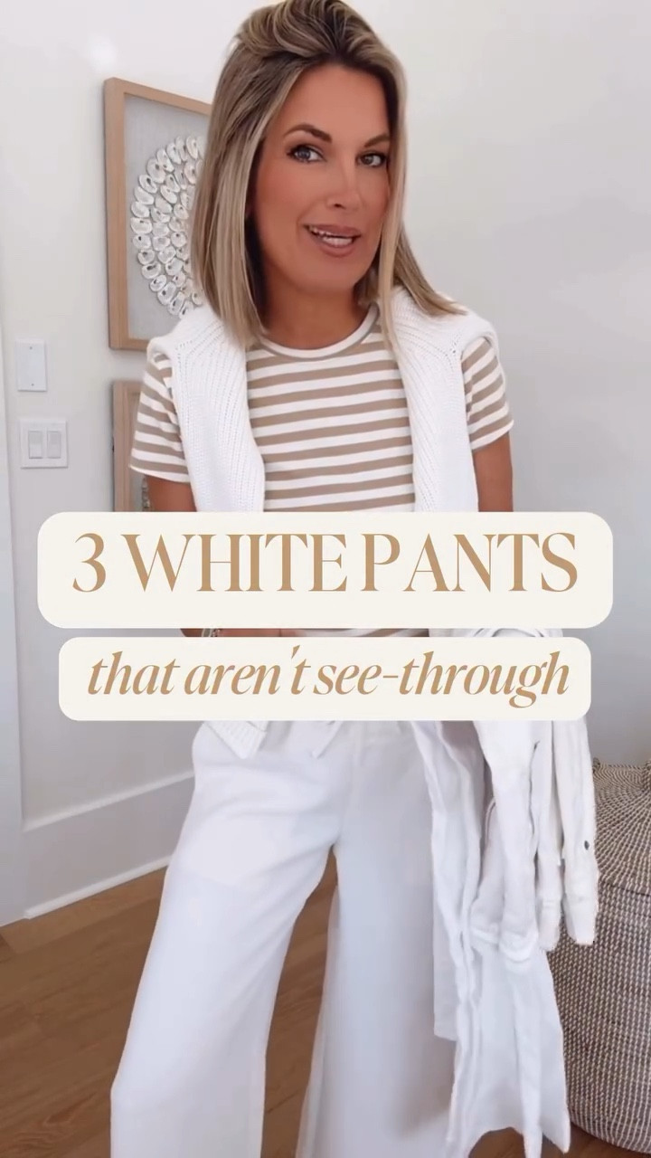 Tall friendly white pants for spring. I have small tall and 27 tall. Small tee. Linking a save pair of white crepe pants but no tall sizes are in stock.  

#LTKOver40 #LTKTravel #LTKTall