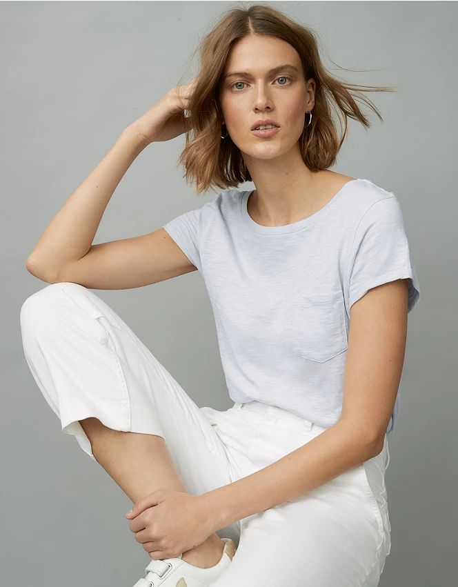Organic Cotton Jersey Crew-Neck T-Shirt | The White Company (UK)