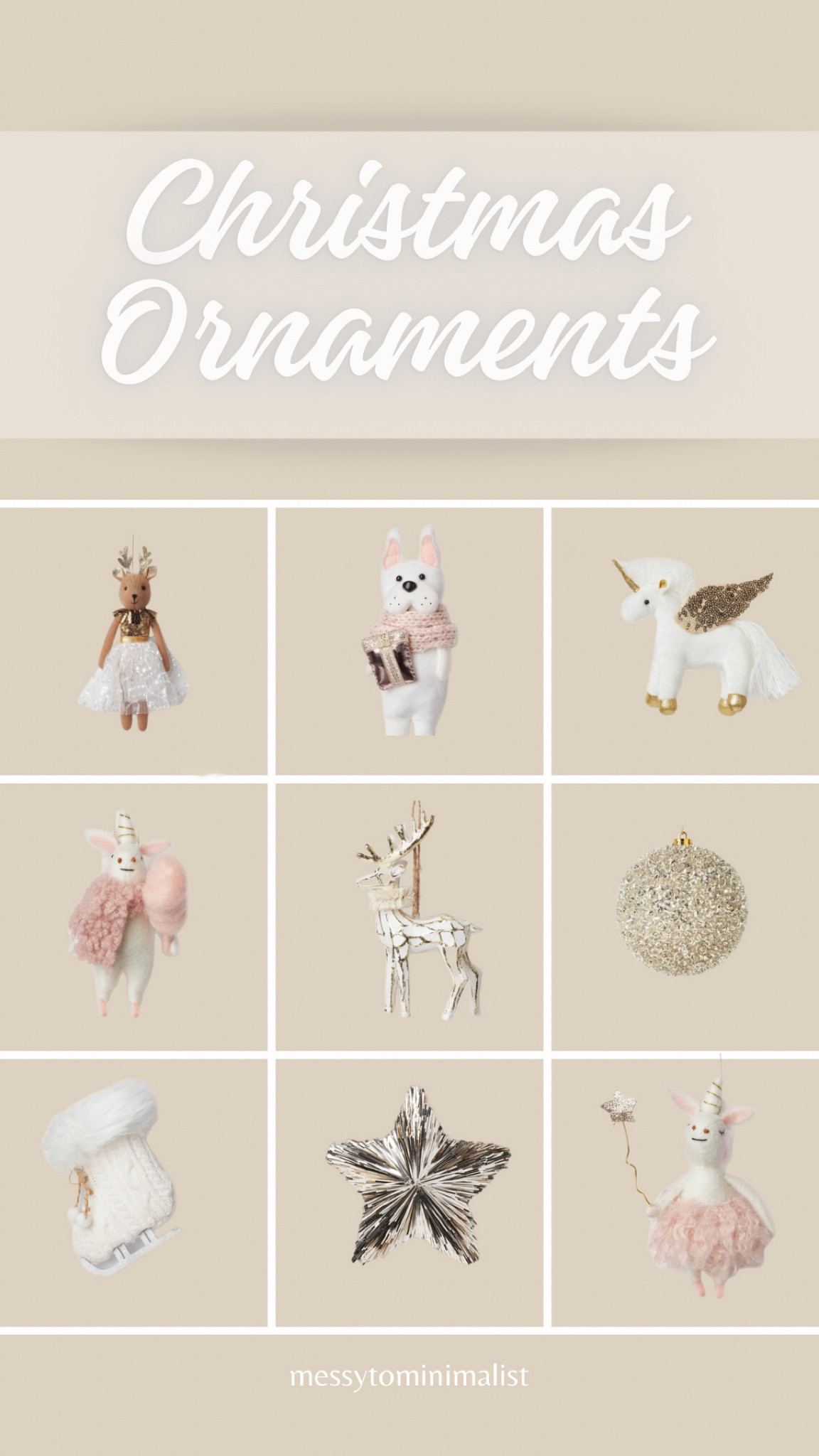 Christmas ornaments for kids from target


#LTKHoliday #LTKkids #LTKSeasonal