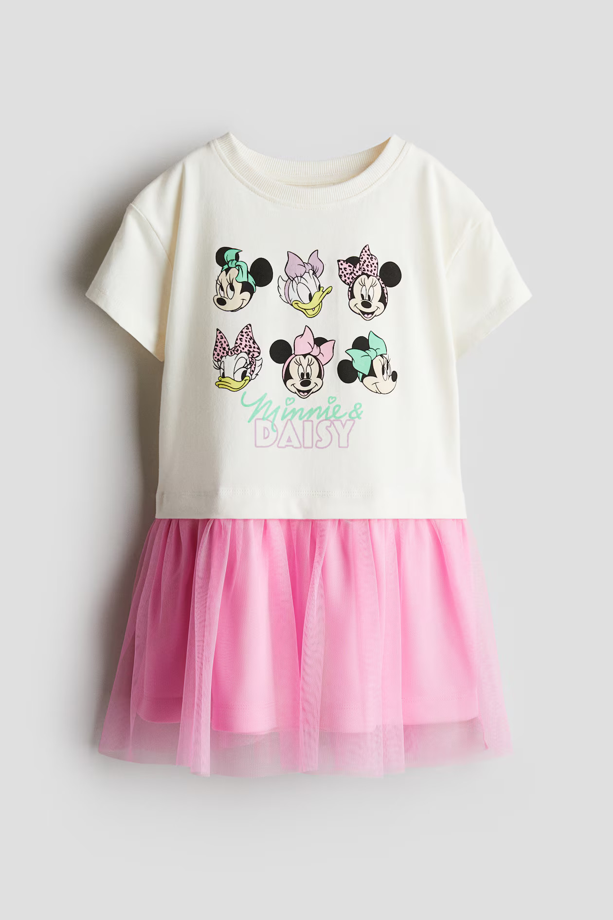 Tulle Dress with Printed Motif | H&M (US + CA)