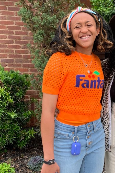 My teen loves Fanta soda. She found this Fanta shirt from H & M and had to have it. #H&M #FantaSoda #Fanta #TeenFashion #Teens #Shirts

#LTKkids