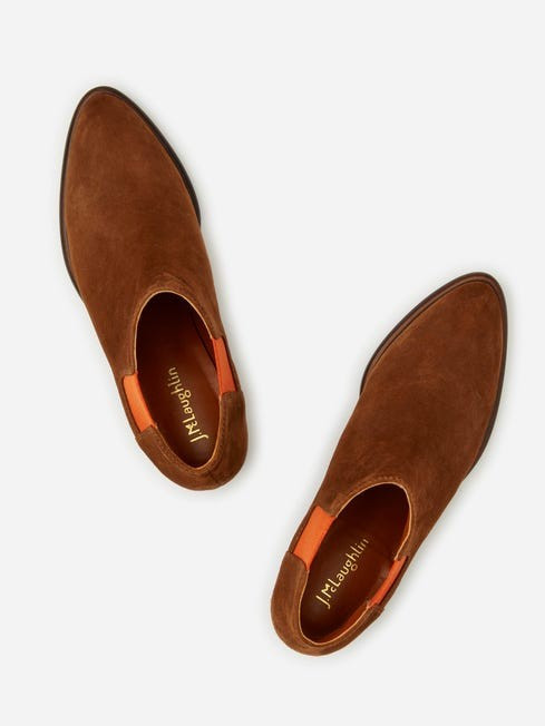 Ashlyn Suede Chelsea Boots | J.McLaughlin