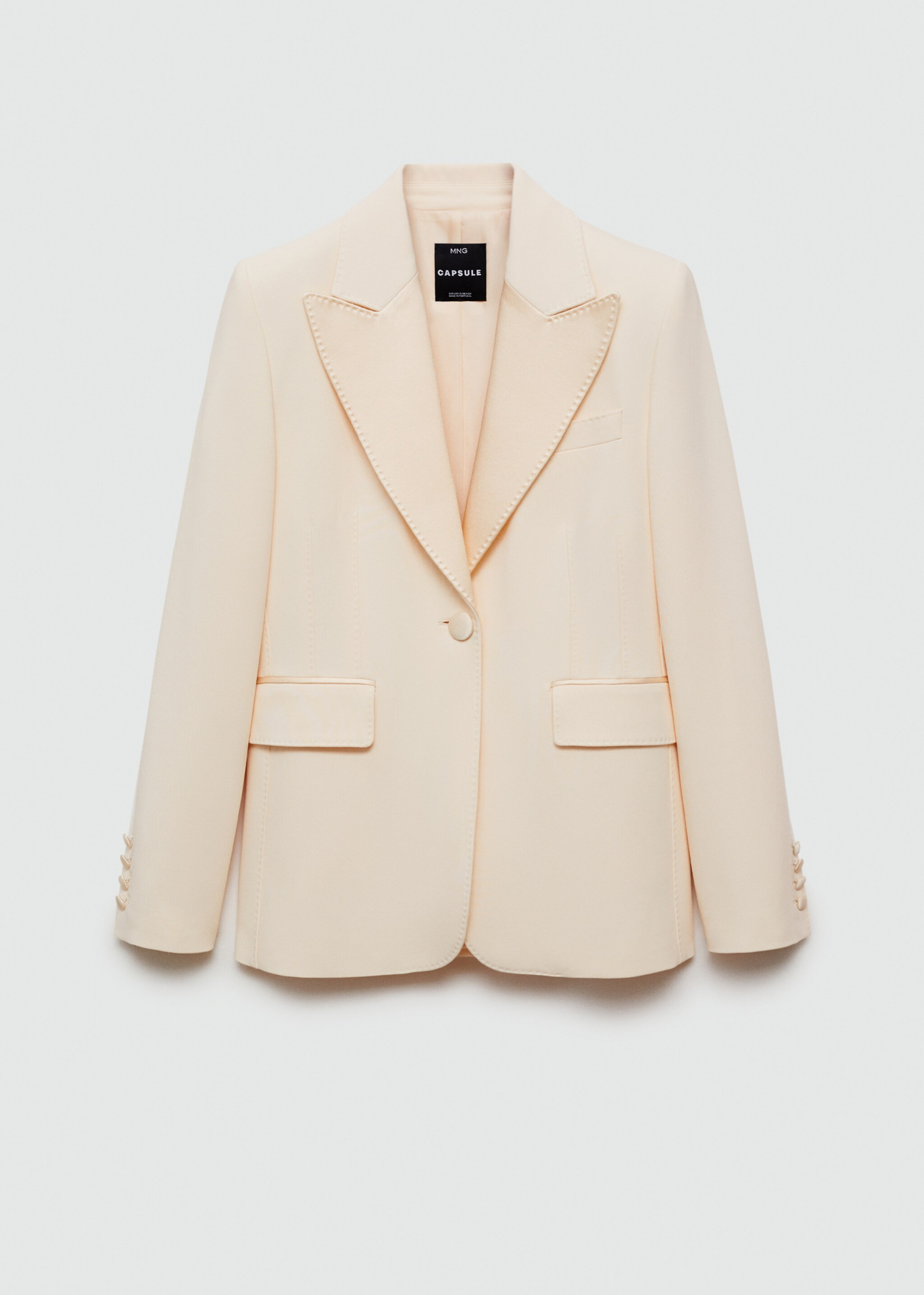 Pinstripe suit blazer | Mango (US/MX/AU)