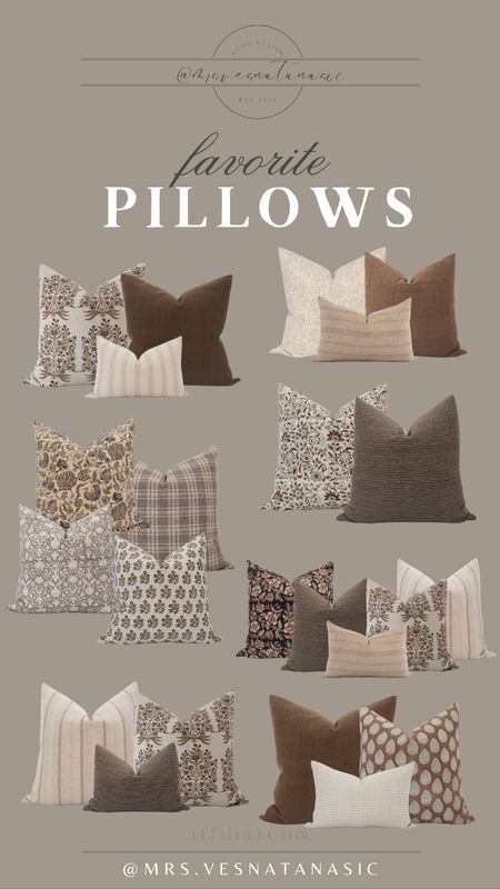 Pillow covers I am loving! You can mix and match them any way you want just make sure to get good inserts and to size up — it makes all the difference in your pillow styling. 

Throw pillow, pillow, home, living room, bedroom, fall decor, home, throw pillows, 

#LTKstyletip #LTKhome #LTKsalealert