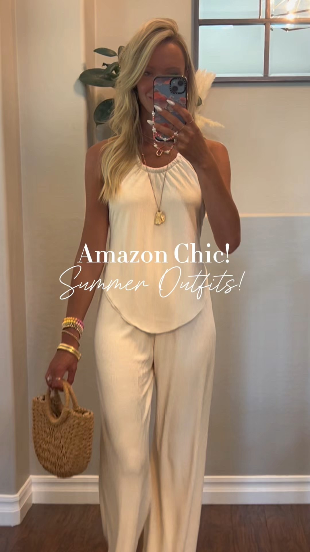 Amazon Chic! 
✔️I always order a size small unless they have xs.
✔️this first set is so comfortable! I’m obsessed! It is a soft material with a little bit of sheen. I linked the exact one on amazon.
❤️message me if you have any questions! 

☀️summer outfits, vacation outfit, summer set

#LTKFindsUnder50 #LTKStyleTip #LTKTravel