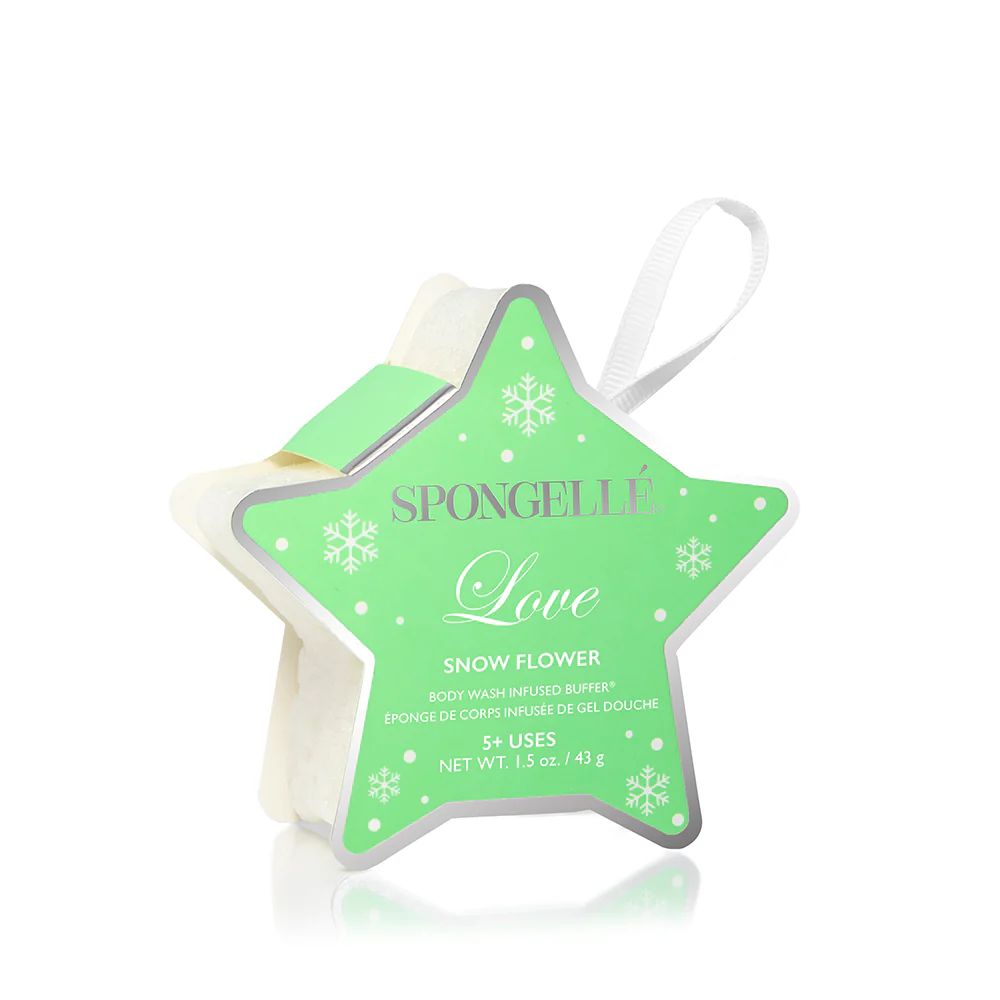 Love | Holiday Star Ornament | Spongelle