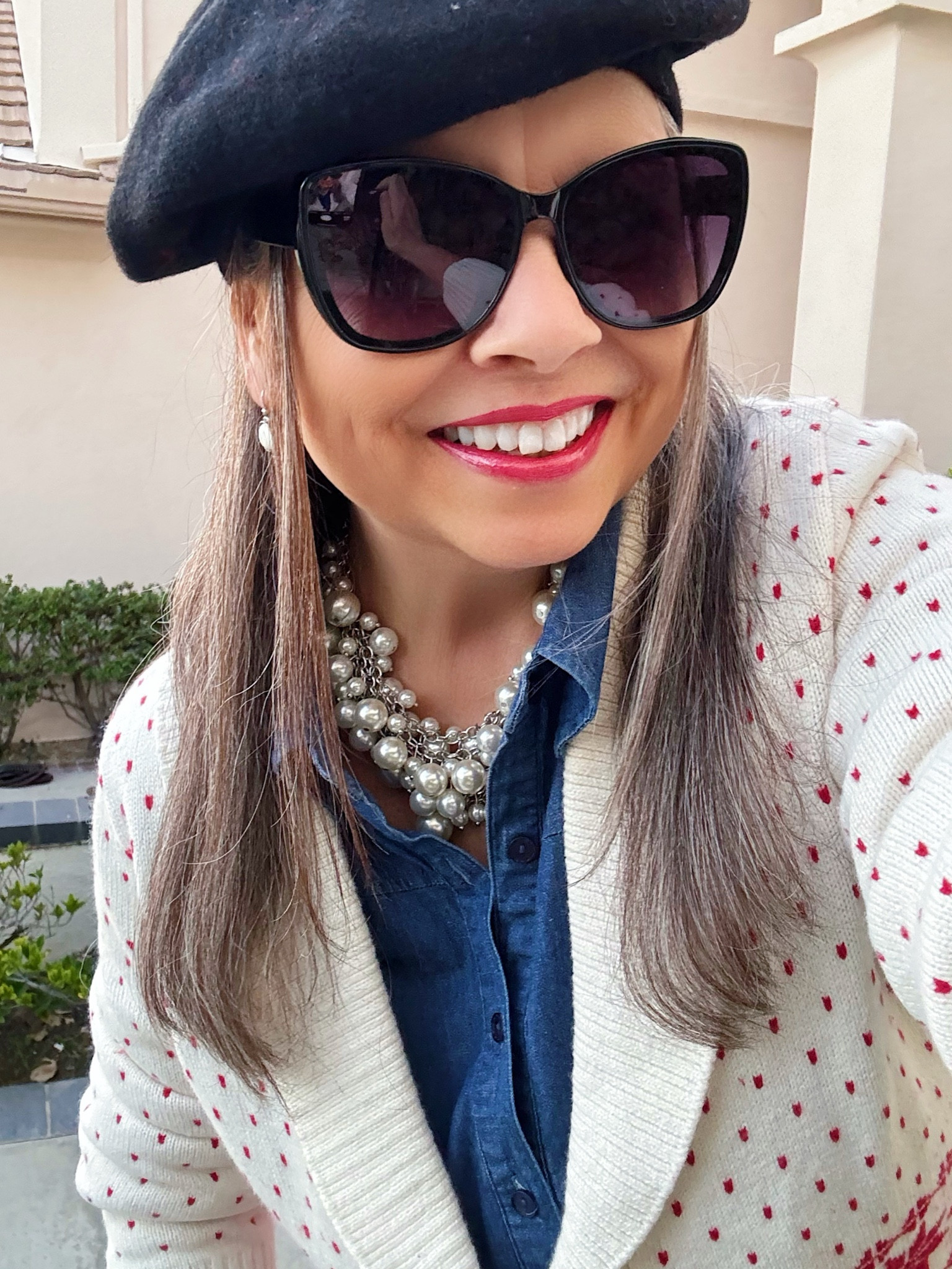 A skirt and sweater~ festive and out the door in 3, 2, 1…! #skirt #sweater #winterstyle #tartan #plaid #fairisle #accessories 

#LTKWorkwear #LTKShoeCrush #LTKStyleTip