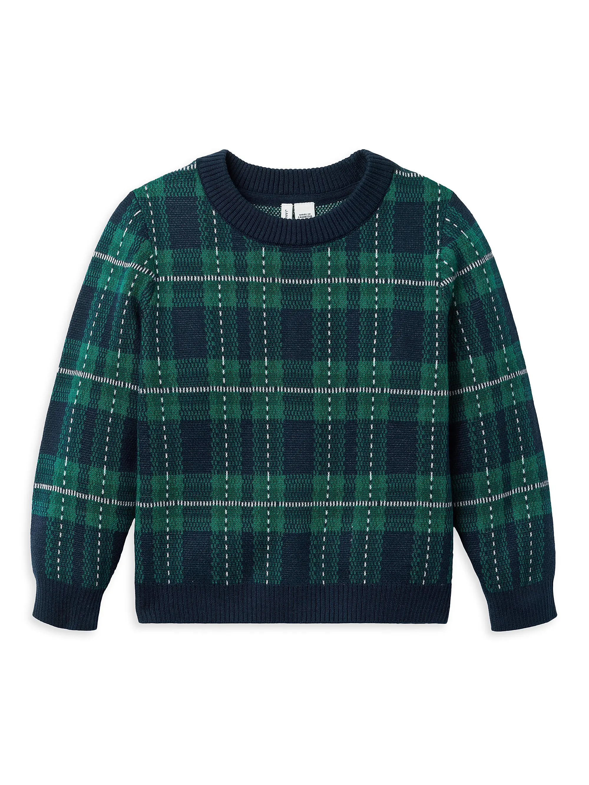 Baby Boy's,Little Boy's & Boy's The Holiday Plaid Sweater | Saks Fifth Avenue