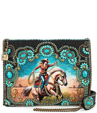 Cowgirl Beaded Western Crossbody Bag | Dillard's