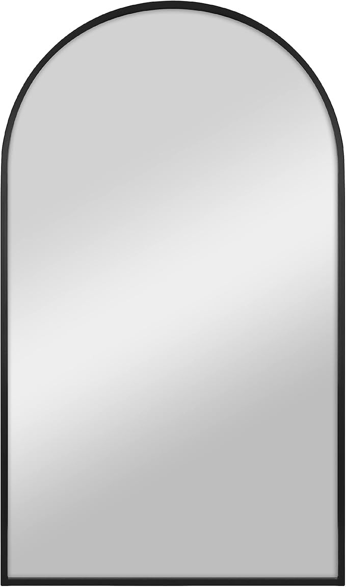 MCS Master & Co. Modern Metal Large Wall Mirror, Minimalist Home Decor Arch Mirror for Living Roo... | Amazon (US)