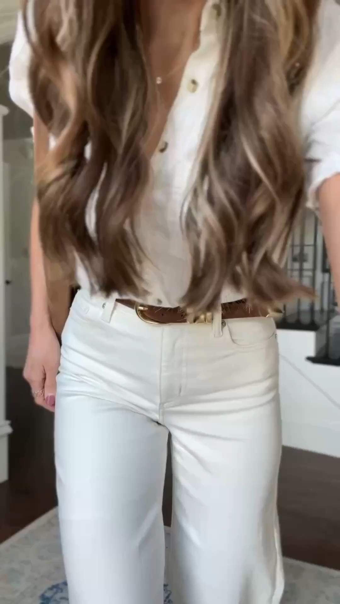Monochromatic look! 
@Anthropologie top (linked similar) 
@Target jeans

#LTKgrwm #LTKootd