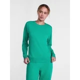 Joyspun Women's Fleece Lounge Sleep Top with Long Sleeves, Sizes XS-3X | Walmart (US)